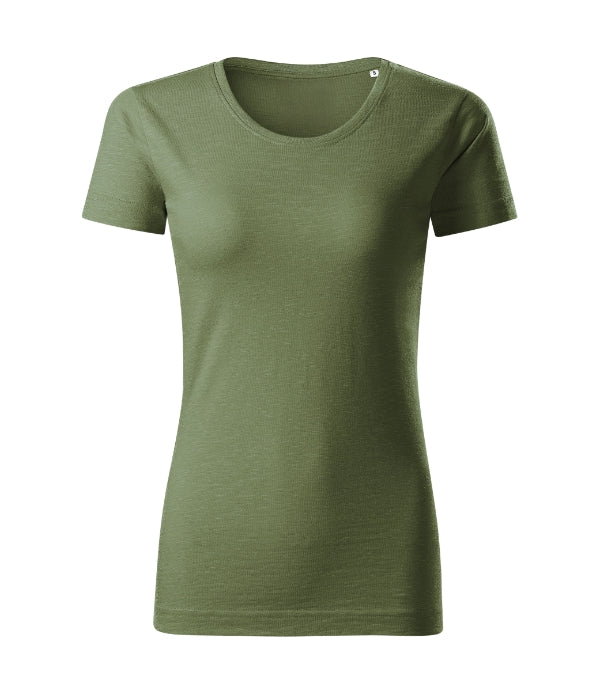 Native (GOTS) 174 Tričko dámske — khaki