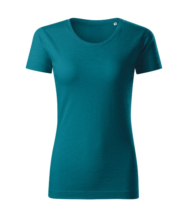 Native (GOTS) 174 Tričko dámske — petrol blue
