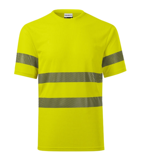 HV Dry 1V8 Tričko unisex — fluorescenčná žltá