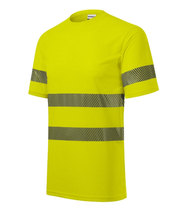 HV Dry 1V8 Tričko unisex — fluorescenčná žltá