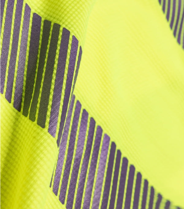 HV Dry 1V8 Tričko unisex — fluorescenčná žltá