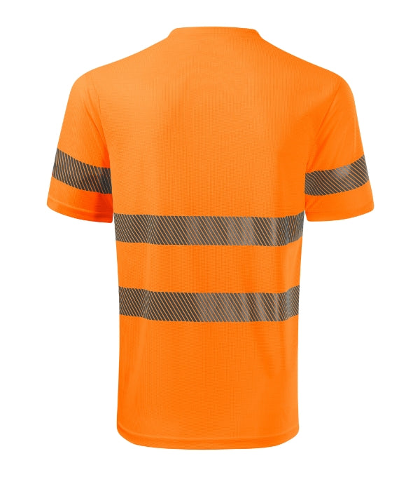 HV Dry 1V8 Tričko unisex — fluorescenčná oranžová
