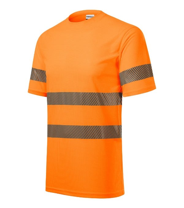 HV Dry 1V8 Tričko unisex — fluorescenčná oranžová