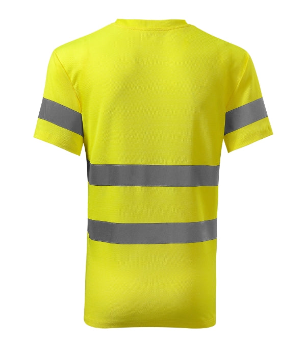 HV Protect 1V9 Tričko unisex — fluorescenčná žltá