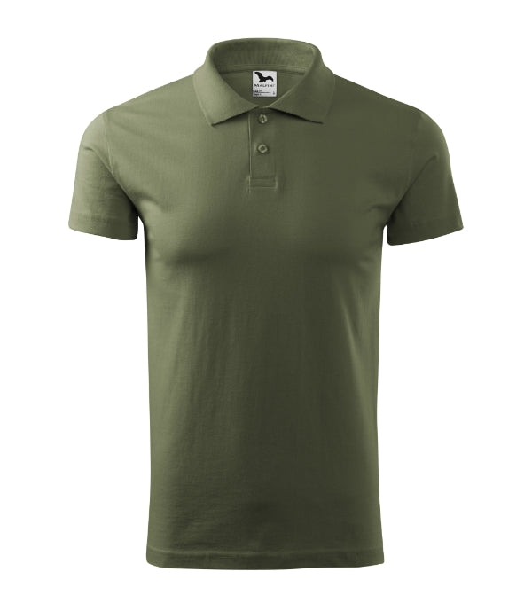 Single J. 202 Polokošeľa pánska — khaki
