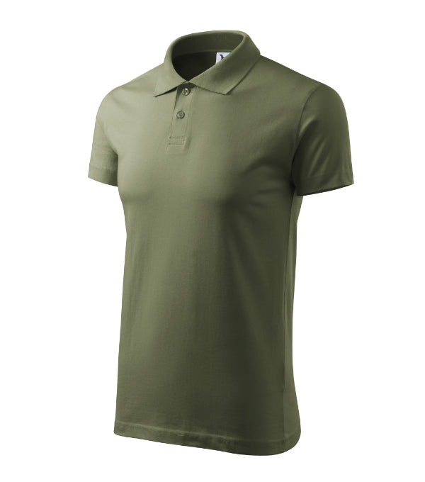 Single J. 202 Polokošeľa pánska — khaki