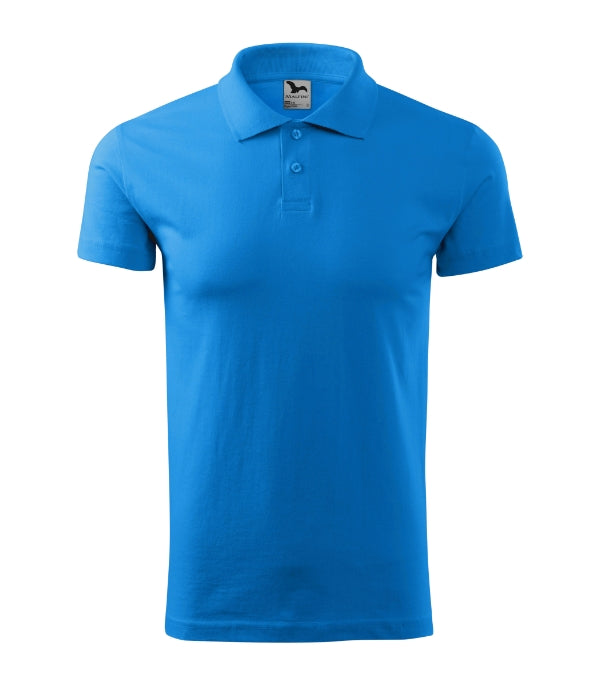Single J. 202 Polokošeľa pánska — snorkel blue
