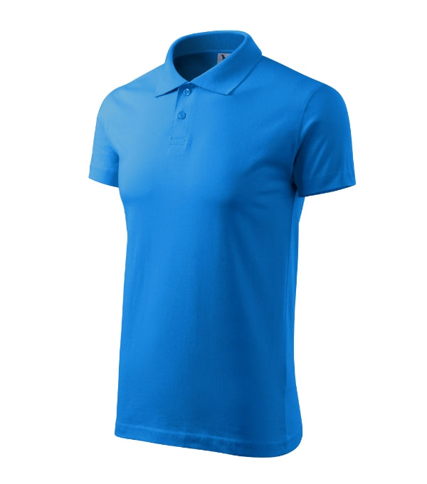 Single J. 202 Polokošeľa pánska — snorkel blue