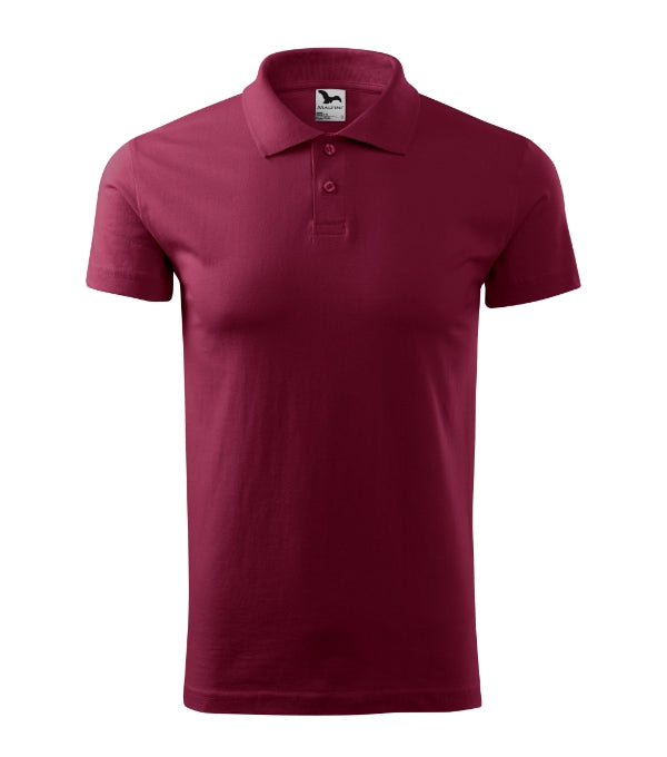 Single J. 202 Polokošeľa pánska — garnet