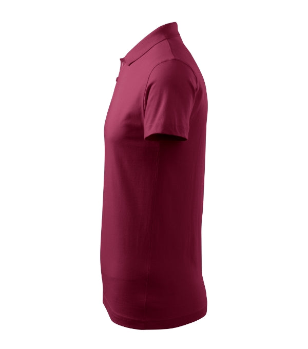 Single J. 202 Polokošeľa pánska — garnet