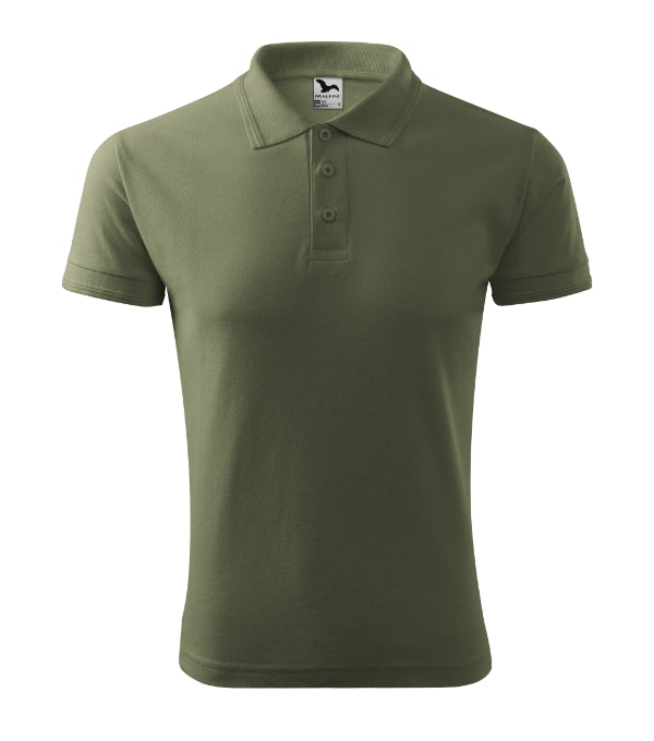 Pique Polo 203 Polokošeľa pánska — khaki