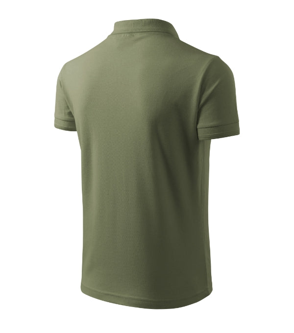 Pique Polo 203 Polokošeľa pánska — khaki