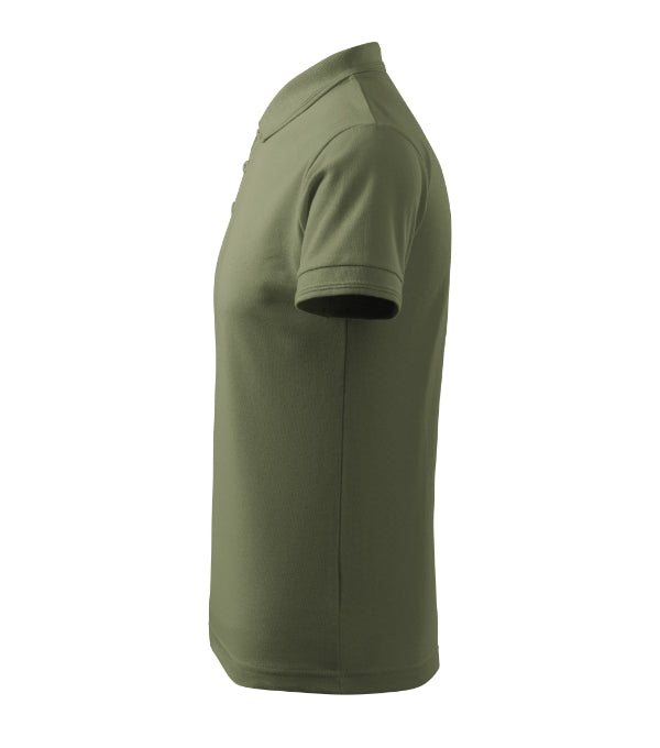 Pique Polo 203 Polokošeľa pánska — khaki