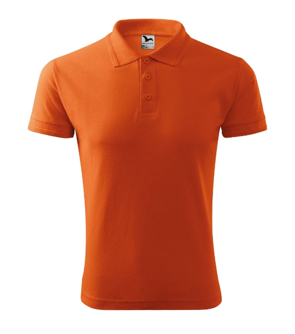 Pique Polo 203 Polokošeľa pánska — oranžová