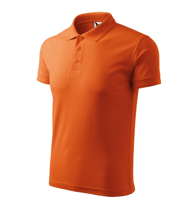 Pique Polo 203 Polokošeľa pánska — oranžová