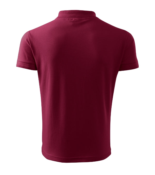 Pique Polo 203 Polokošeľa pánska — garnet