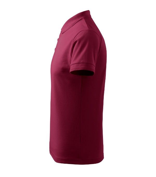 Pique Polo 203 Polokošeľa pánska — garnet