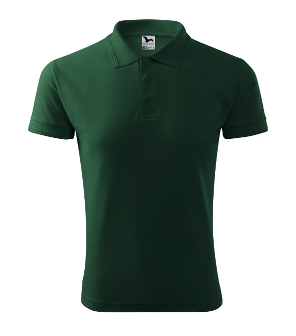 Pique Polo 203 Polokošeľa pánska — dark green