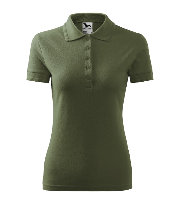 Pique Polo 210 Polokošeľa dámska — khaki