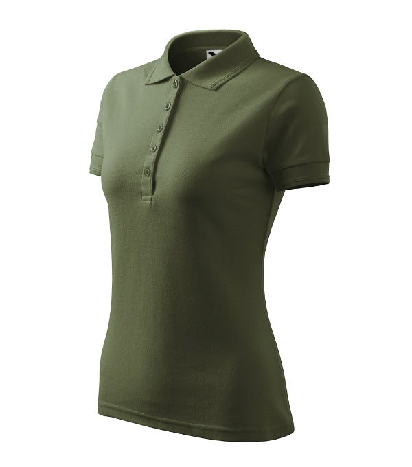 Pique Polo 210 Polokošeľa dámska — khaki