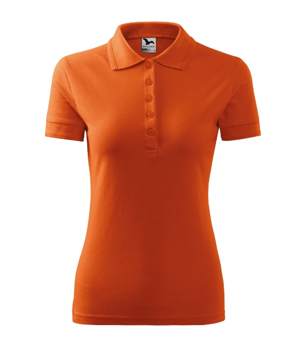 Pique Polo 210 Polokošeľa dámska — oranžová