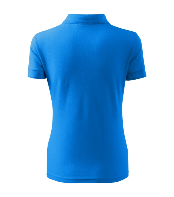 Pique Polo 210 Polokošeľa dámska — snorkel blue