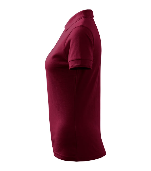 Pique Polo 210 Polokošeľa dámska — garnet