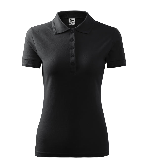 Pique Polo 210 Polokošeľa dámska — ebony gray
