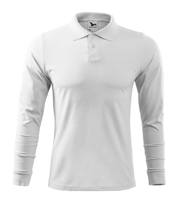 Single J. LS 211 Polokošeľa pánska — biela