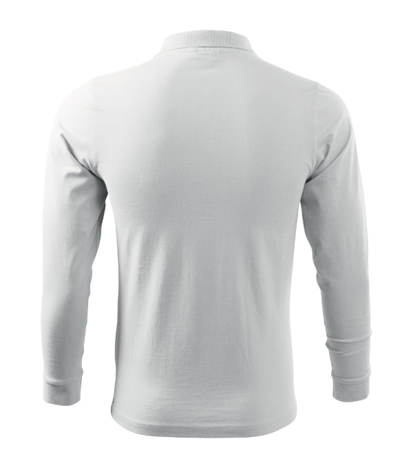 Single J. LS 211 Polokošeľa pánska — biela