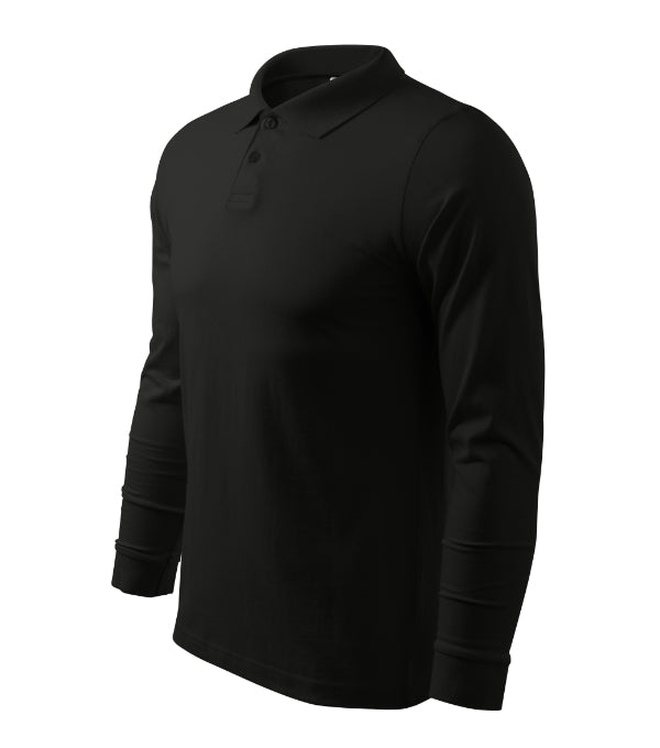 Single J. LS 211 Polokošeľa pánska — čierna