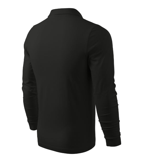Single J. LS 211 Polokošeľa pánska — čierna