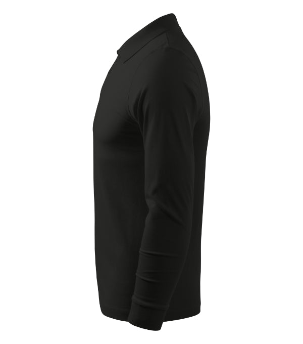 Single J. LS 211 Polokošeľa pánska — čierna