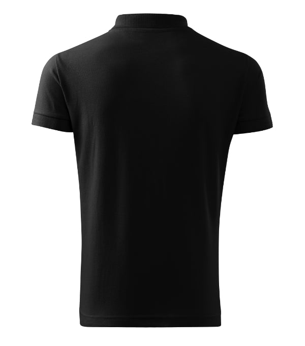 Cotton 212 Polokošeľa pánska — čierna