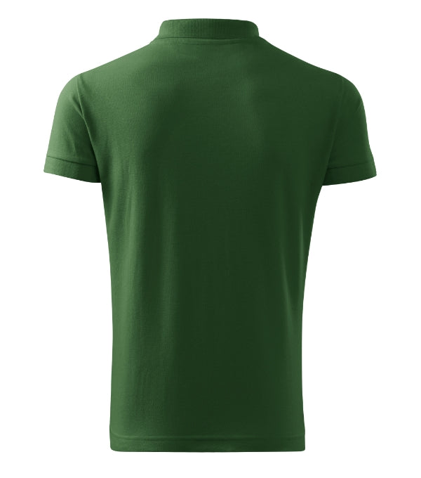 Cotton 212 Polokošeľa pánska — fľaškovozelená