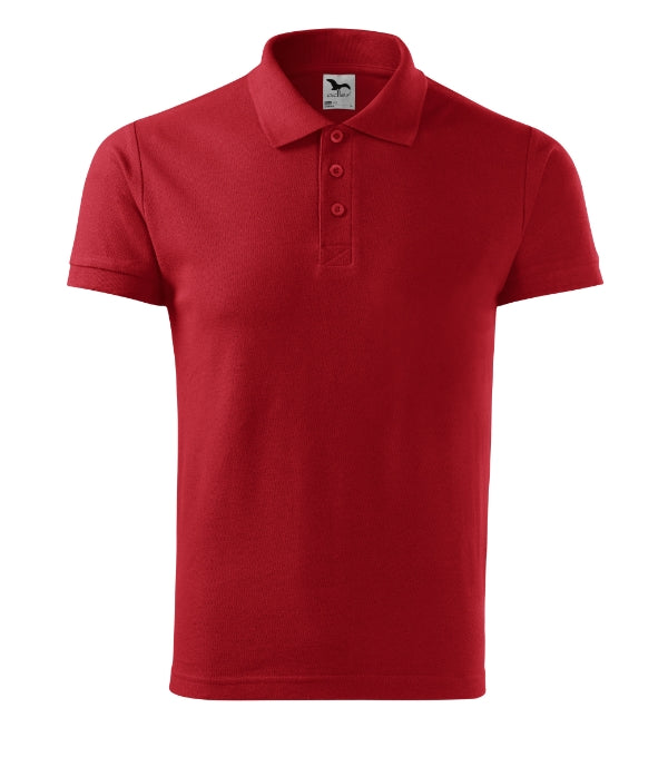 Cotton 212 Polokošeľa pánska — červená