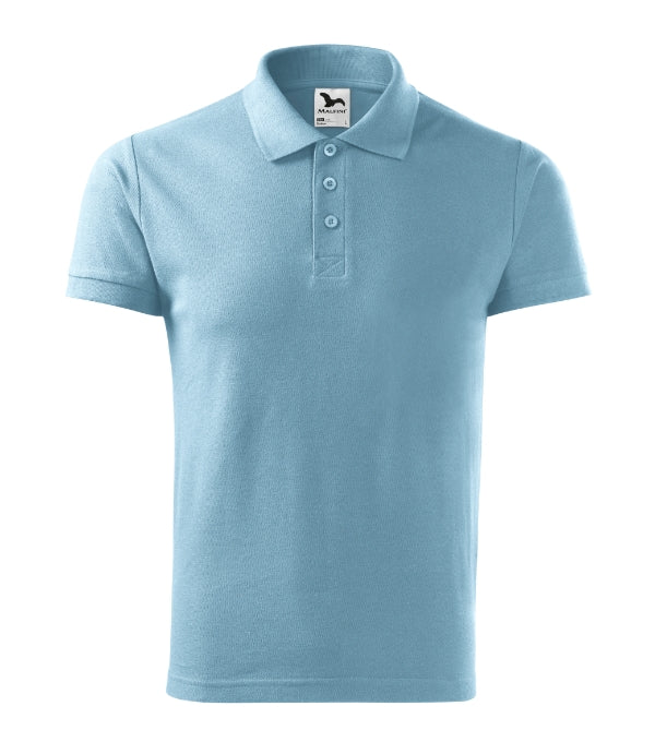 Cotton 212 Polokošeľa pánska — nebeská modrá