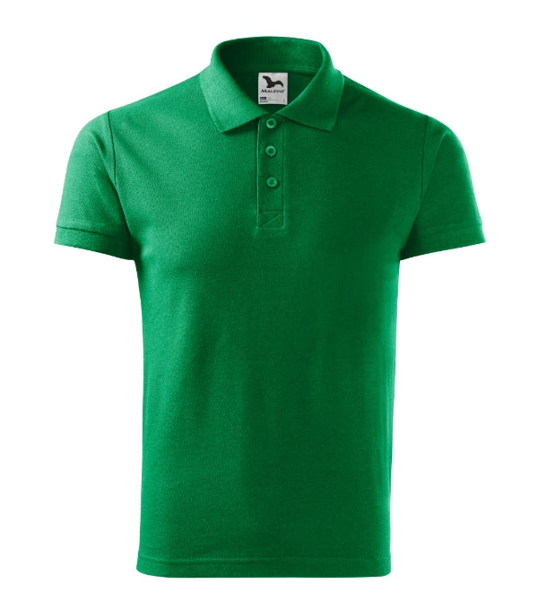 Cotton 212 Polokošeľa pánska — trávová zelená