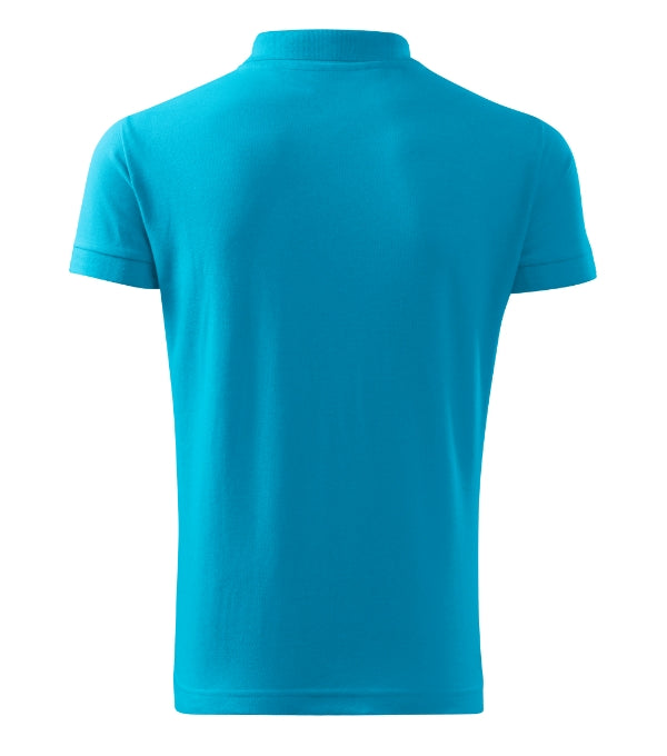 Cotton 212 Polokošeľa pánska — tyrkysová