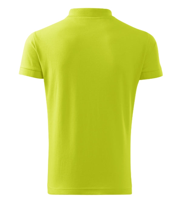 Cotton 212 Polokošeľa pánska — limetková