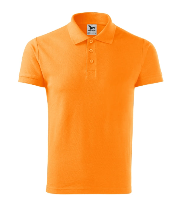 Cotton 212 Polokošeľa pánska — mandarínková oranžová