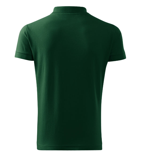 Cotton 212 Polokošeľa pánska — dark green