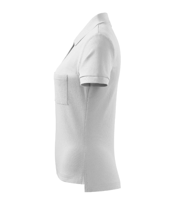 Cotton 213 Polokošeľa dámska — biela