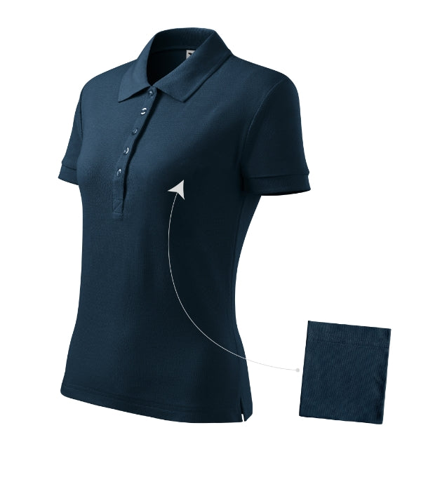 Cotton 213 Polokošeľa dámska — tmavomodrá