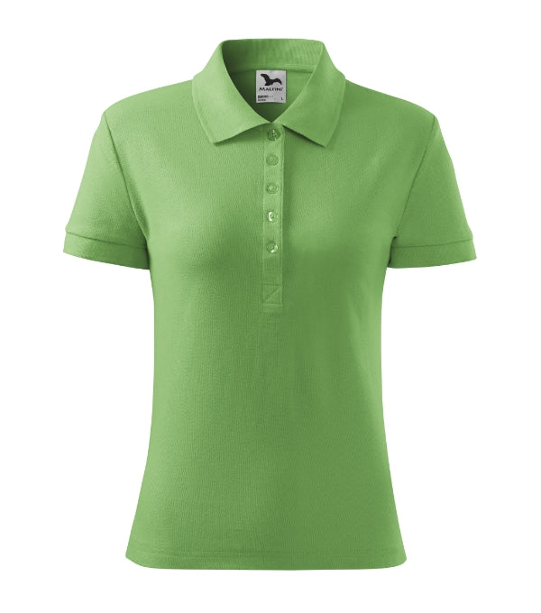 Cotton 213 Polokošeľa dámska — hrášková zelená