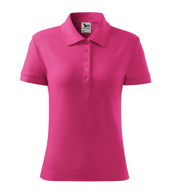 Cotton 213 Polokošeľa dámska — purpurová