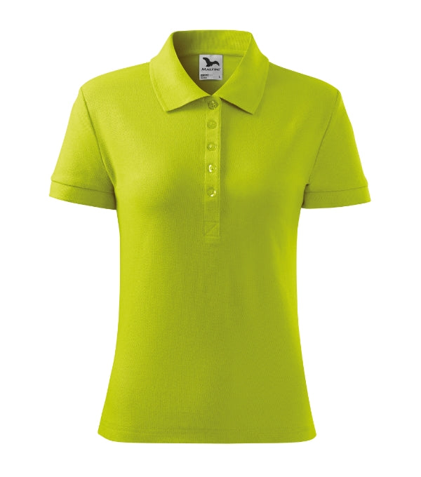 Cotton 213 Polokošeľa dámska — limetková