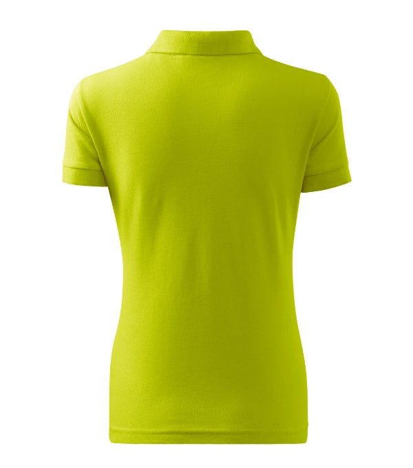 Cotton 213 Polokošeľa dámska — limetková