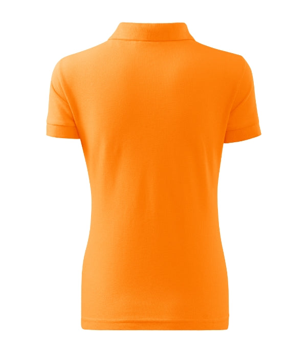Cotton 213 Polokošeľa dámska — mandarínková oranžová