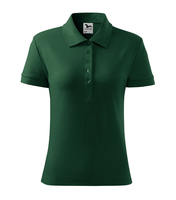 Cotton 213 Polokošeľa dámska — dark green